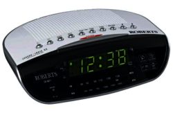 Roberts Chronologic VI Dual Alarm Clock Radio - White